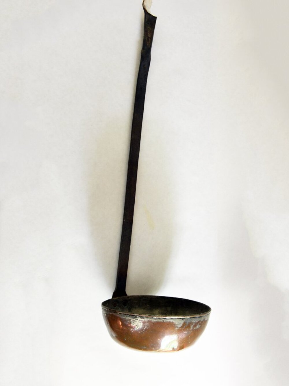 Large vintage Copper Ladle